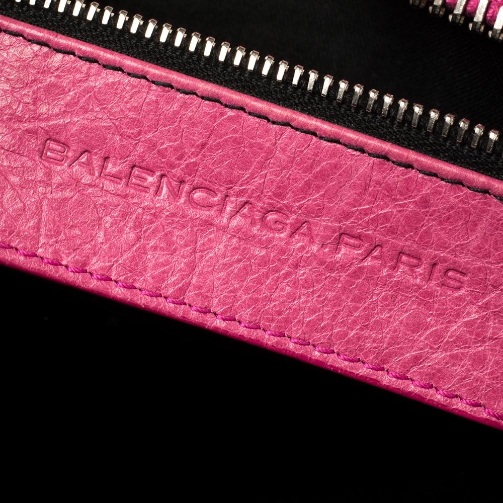 Balenciaga Cyclamen Leather GSH Part Time Tote 1