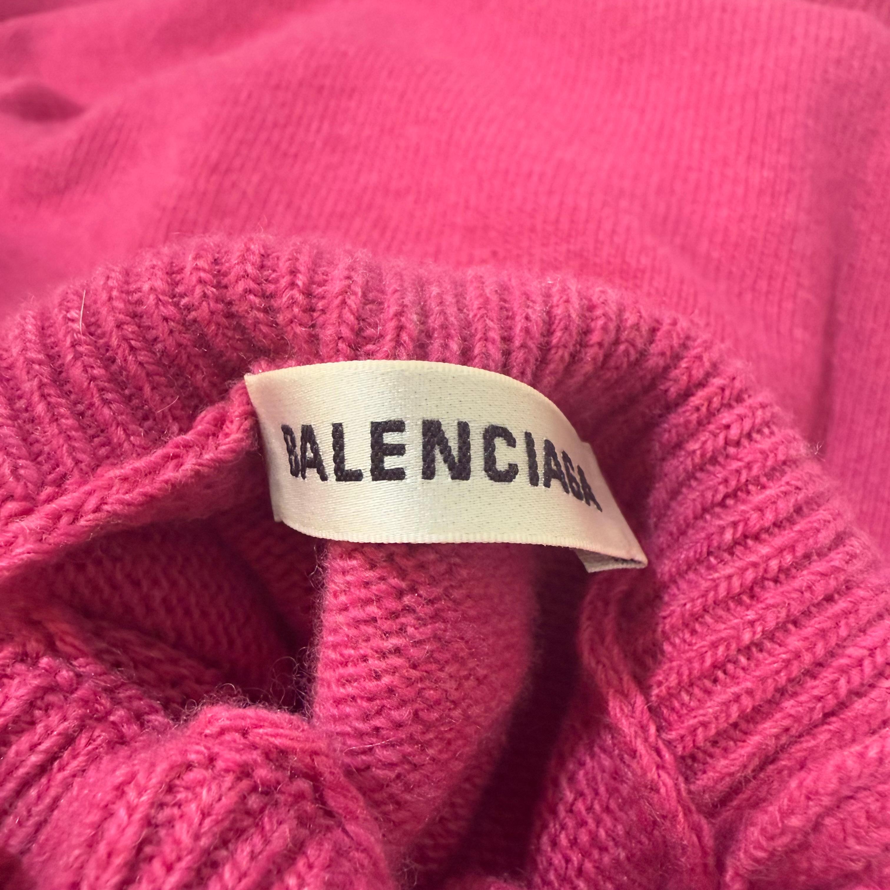 De las mujeres Jersey de lana Balenciaga Cyclamen Talla S