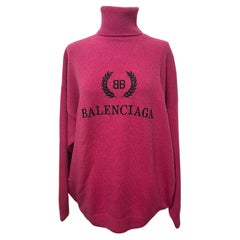 Balenciaga Cyclamen Pull Größe S aus Wolle