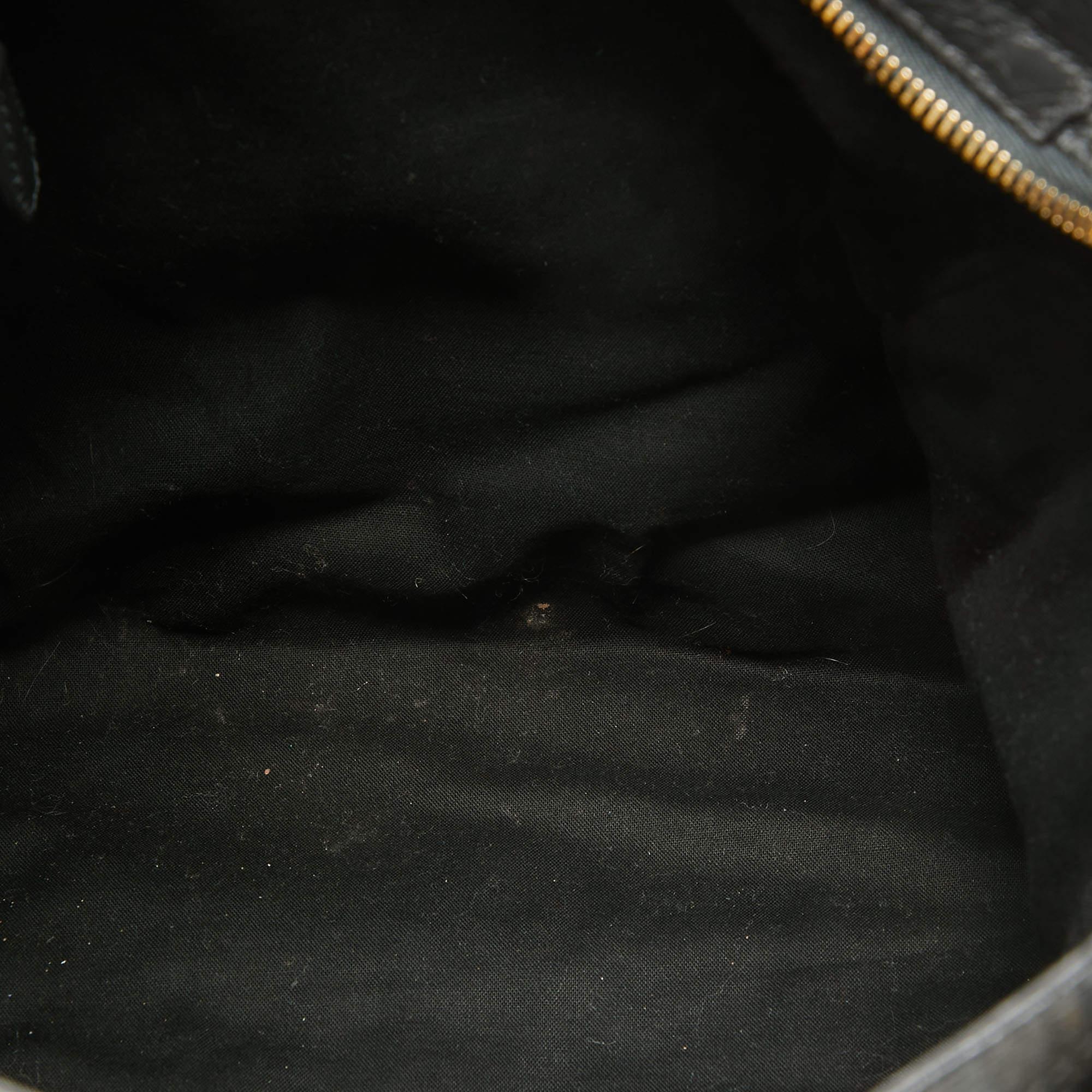 Balenciaga Dark Grey Leather GH Velo Bag 1
