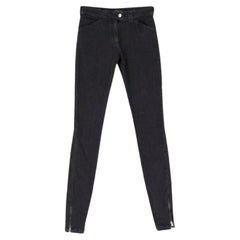 Balenciaga Dark Grey-washed Slim Denim Jeans