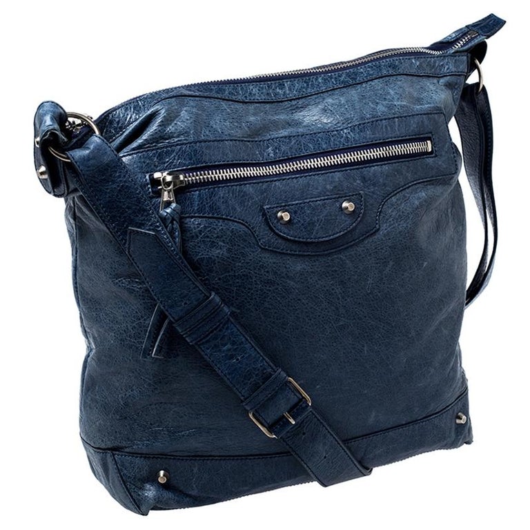 Balenciaga Dark Night Leather RH Classic Day Messenger Bag at 1stDibs | balenciaga  day messenger bag, classic day bag
