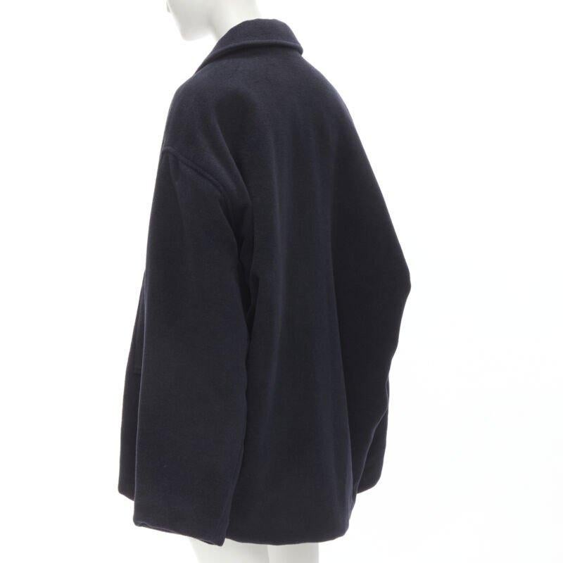 Balenciaga DEMNA 2019 cappotto cocoon con bottoni in oro antico e cammello, FR38 M. in vendita 1