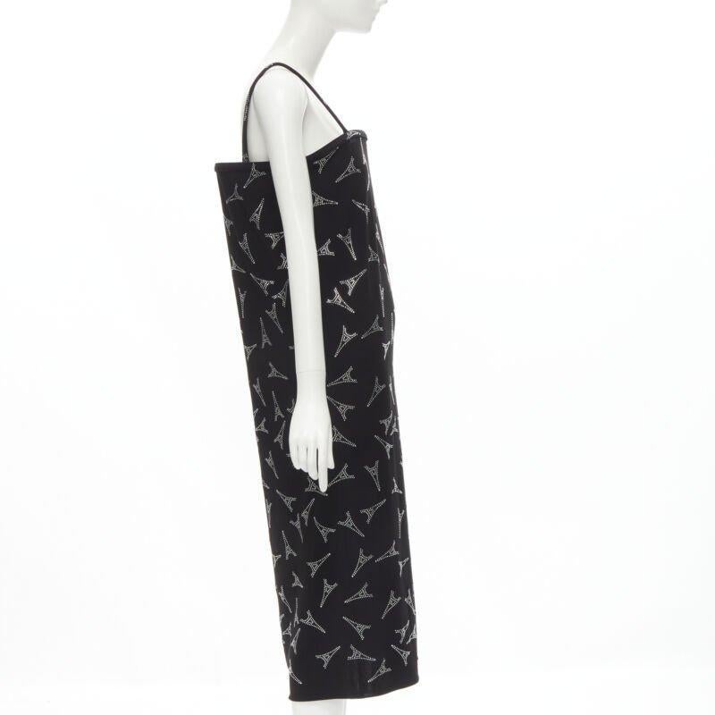 BALENCIAGA Demna 2019 Runway Eiffel Tower Crystal bonté buste FR36 S Neuf - En vente à Hong Kong, NT