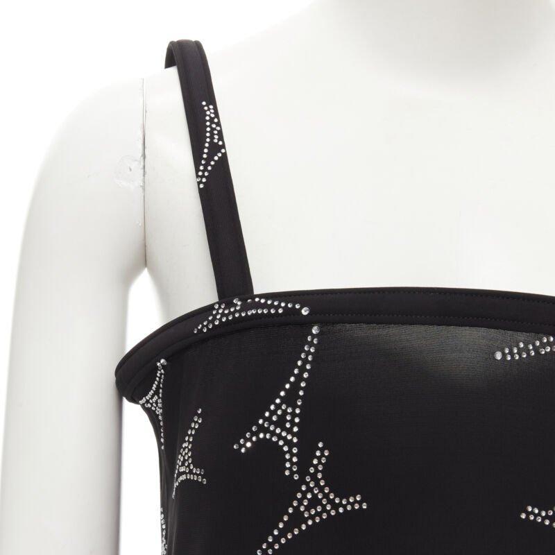 BALENCIAGA Demna 2019 Runway Eiffel Tower Crystal bonté buste FR36 S en vente 2