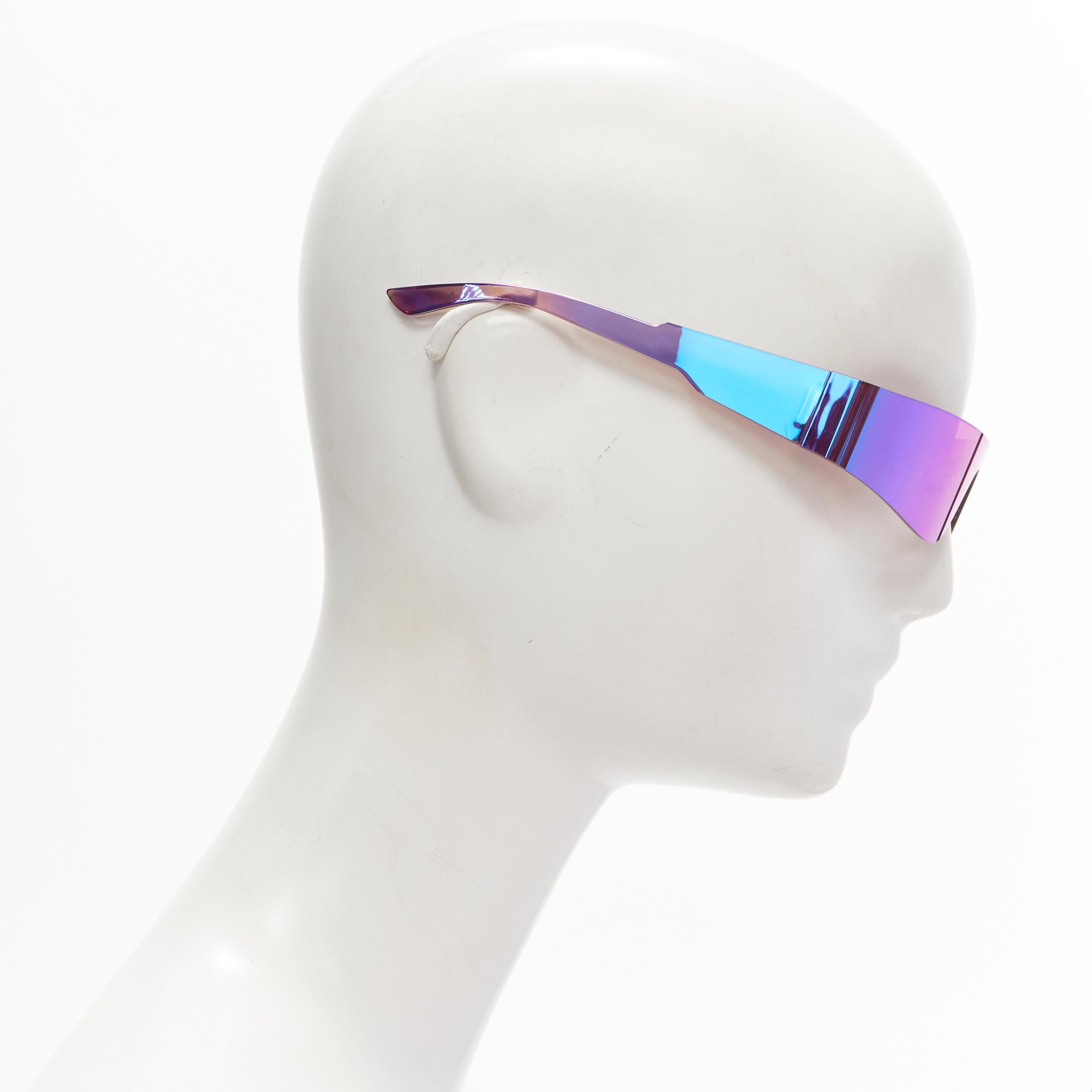 balenciaga futuristic sunglasses