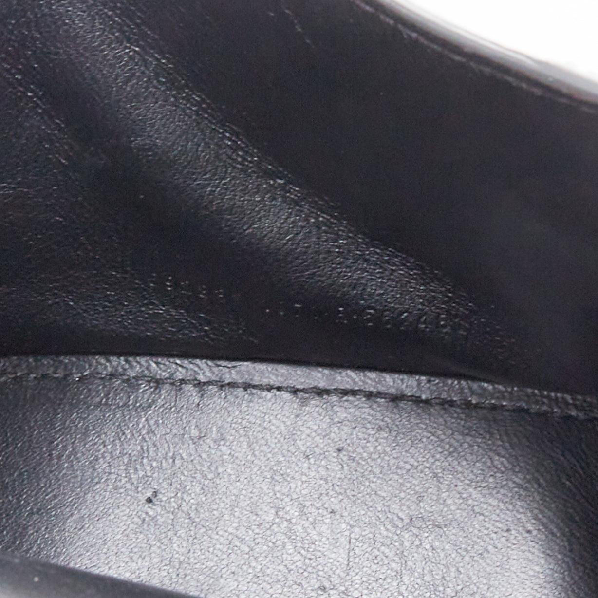 BALENCIAGA Demna Sanduhr XS Crossbody Bag aus schwarzem Strass-Kristallleder im Angebot 6