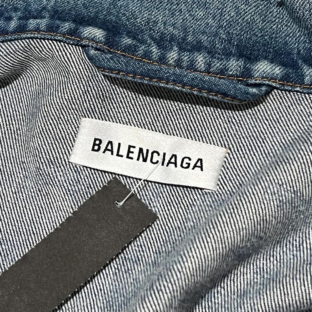 balenciaga jean jacket