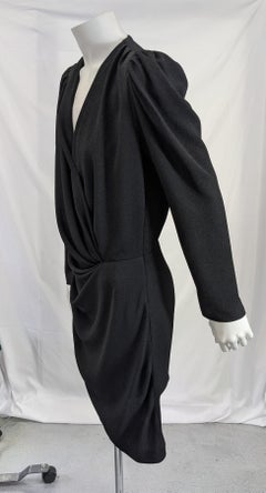 Balenciaga Draped Jersey Dress