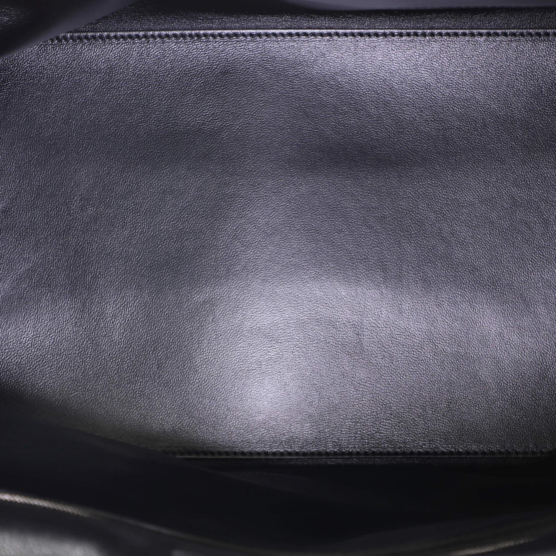Balenciaga Editor Frame Top Handle Bag Leather Large In Good Condition In NY, NY