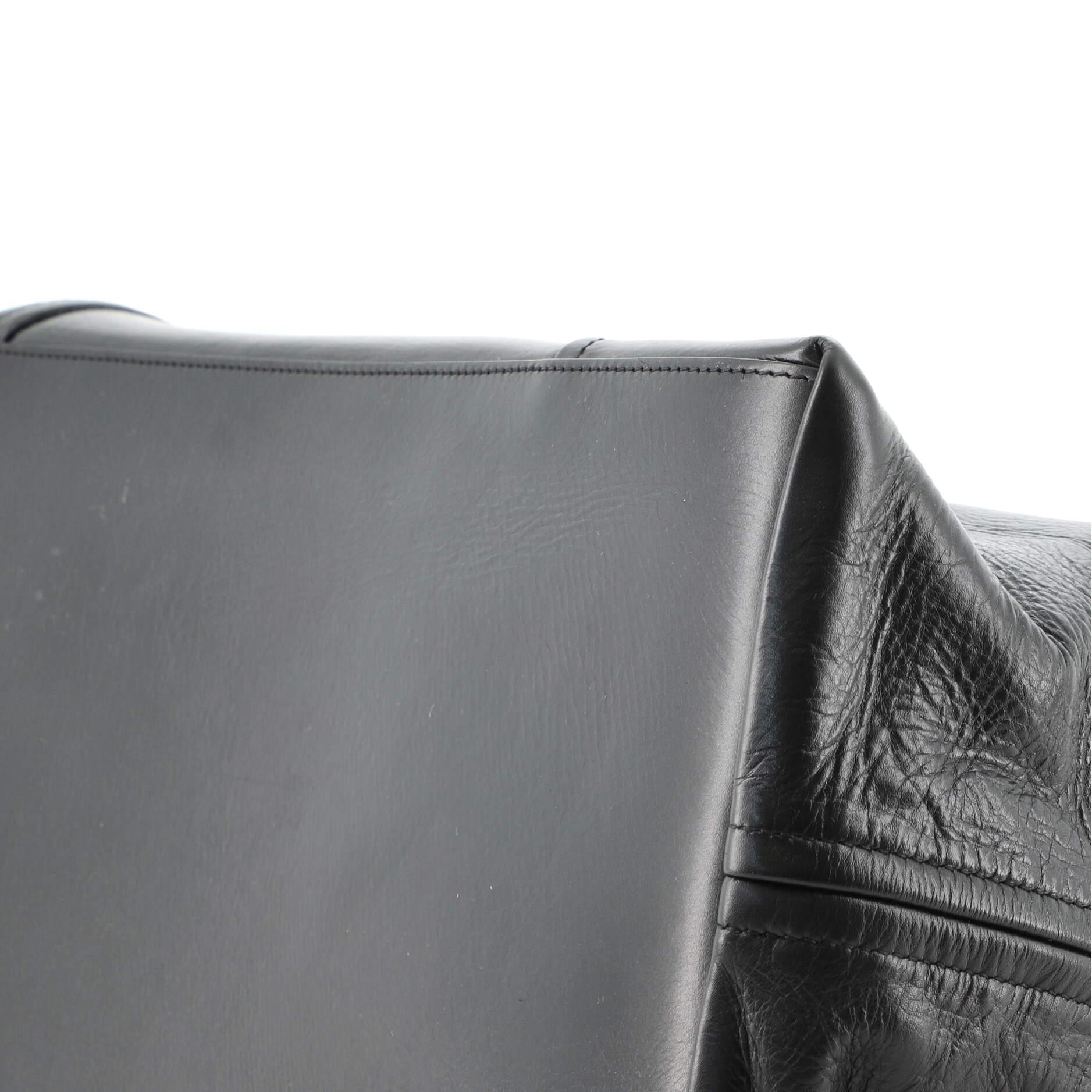 Balenciaga Editor Frame Top Handle Bag Leather Large 3