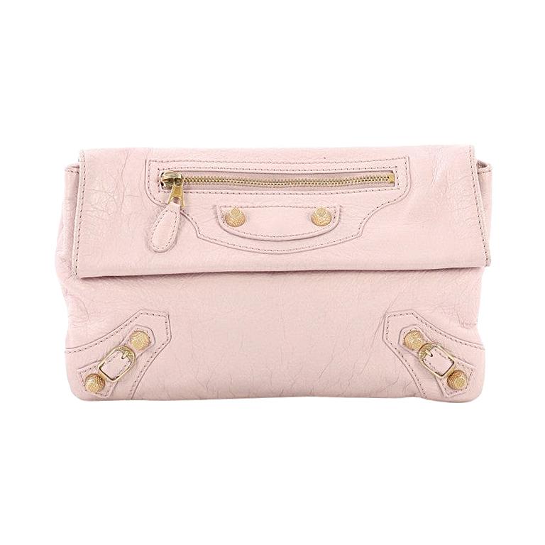 Balenciaga Envelope Clutch Giant Studs Leather at 1stDibs