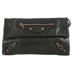 Balenciaga Envelope Clutch Giant Studs Leather