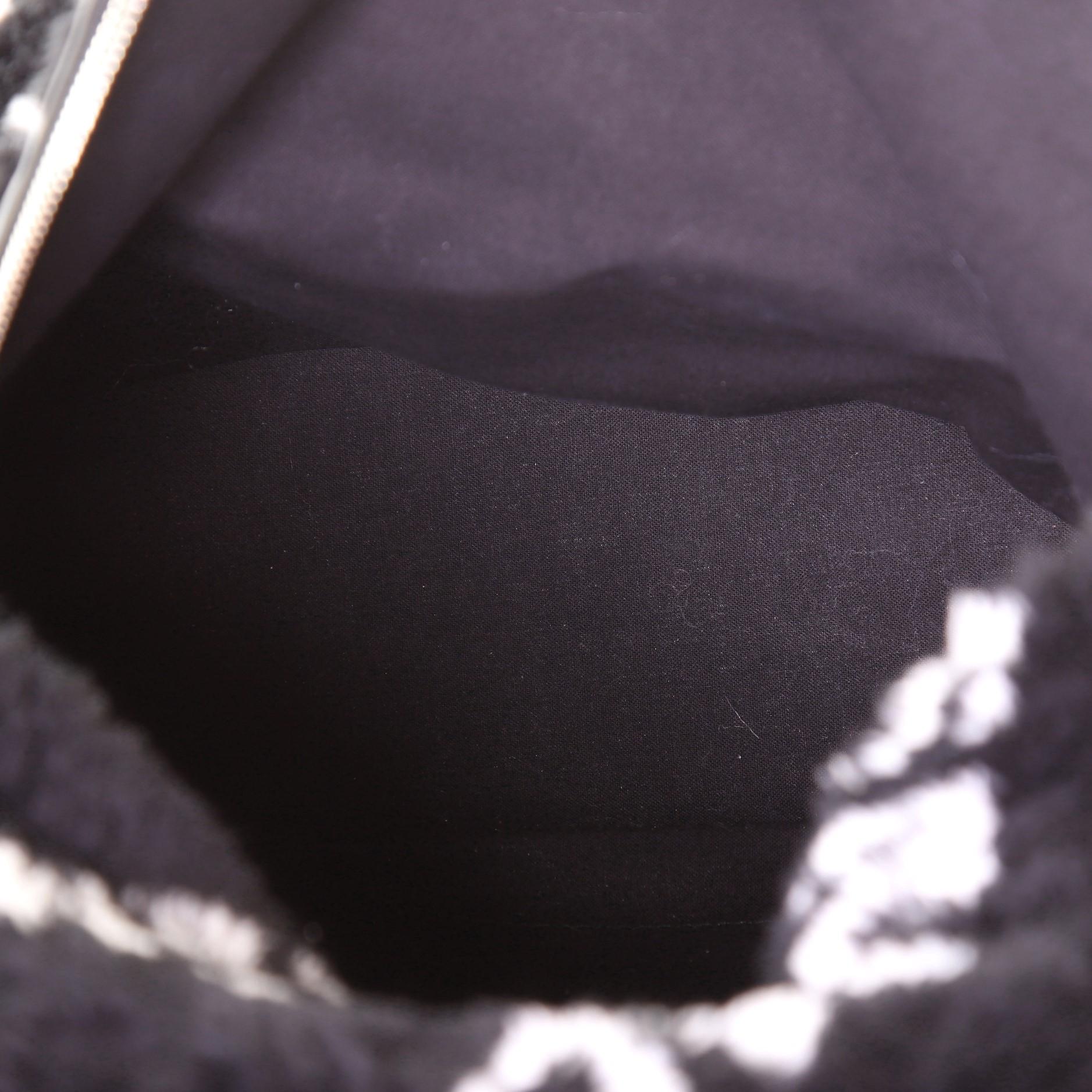 furry balenciaga bag