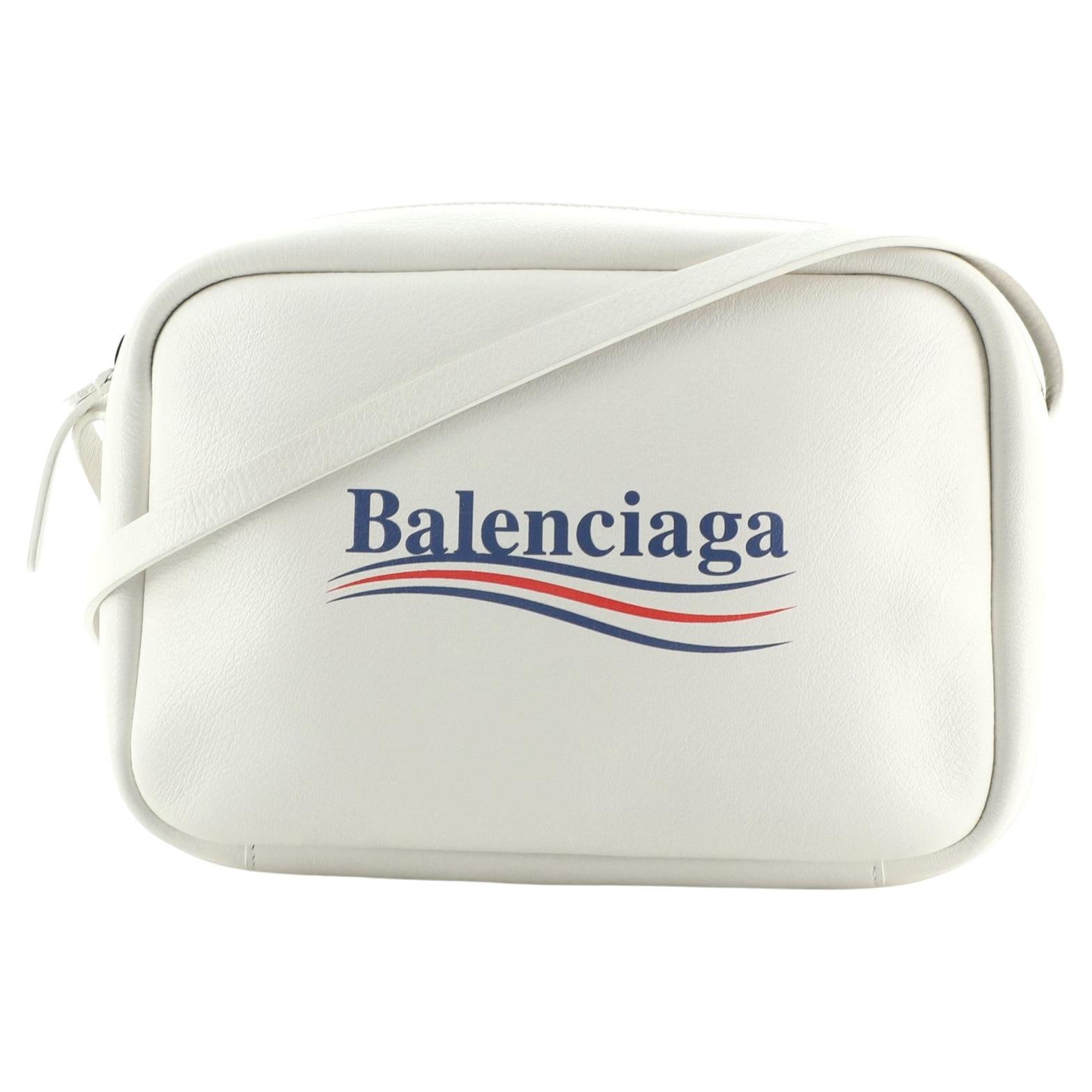 Balenciaga Everyday Camera Bag Printed Leather Small