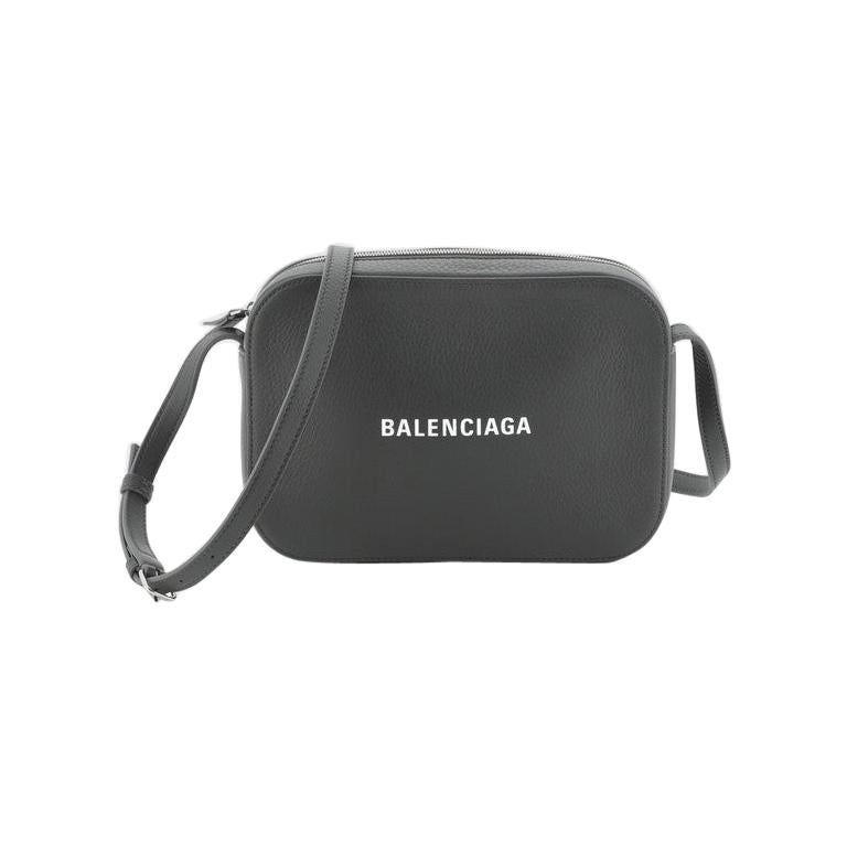 Balenciaga Everyday Small Camera Bag - White Crossbody Bags