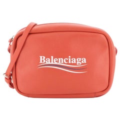 Balenciaga Everyday Crossbody Bag Printed Leather Small