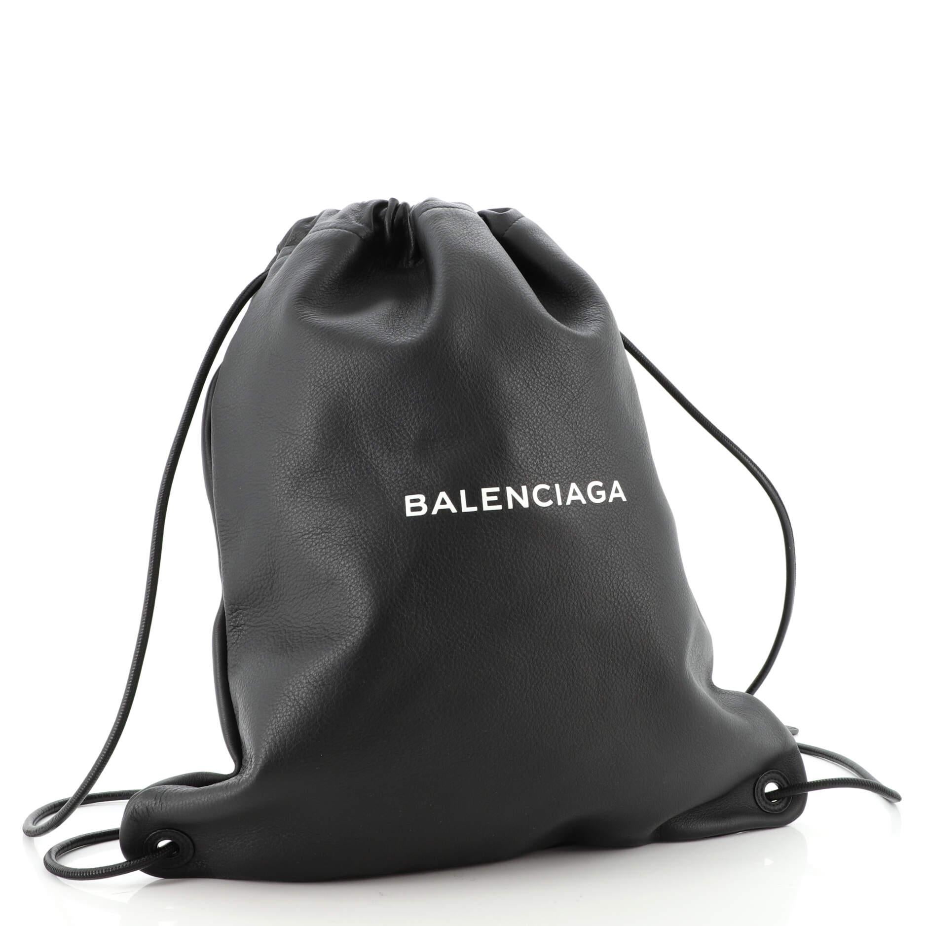 balenciaga drawstring bag