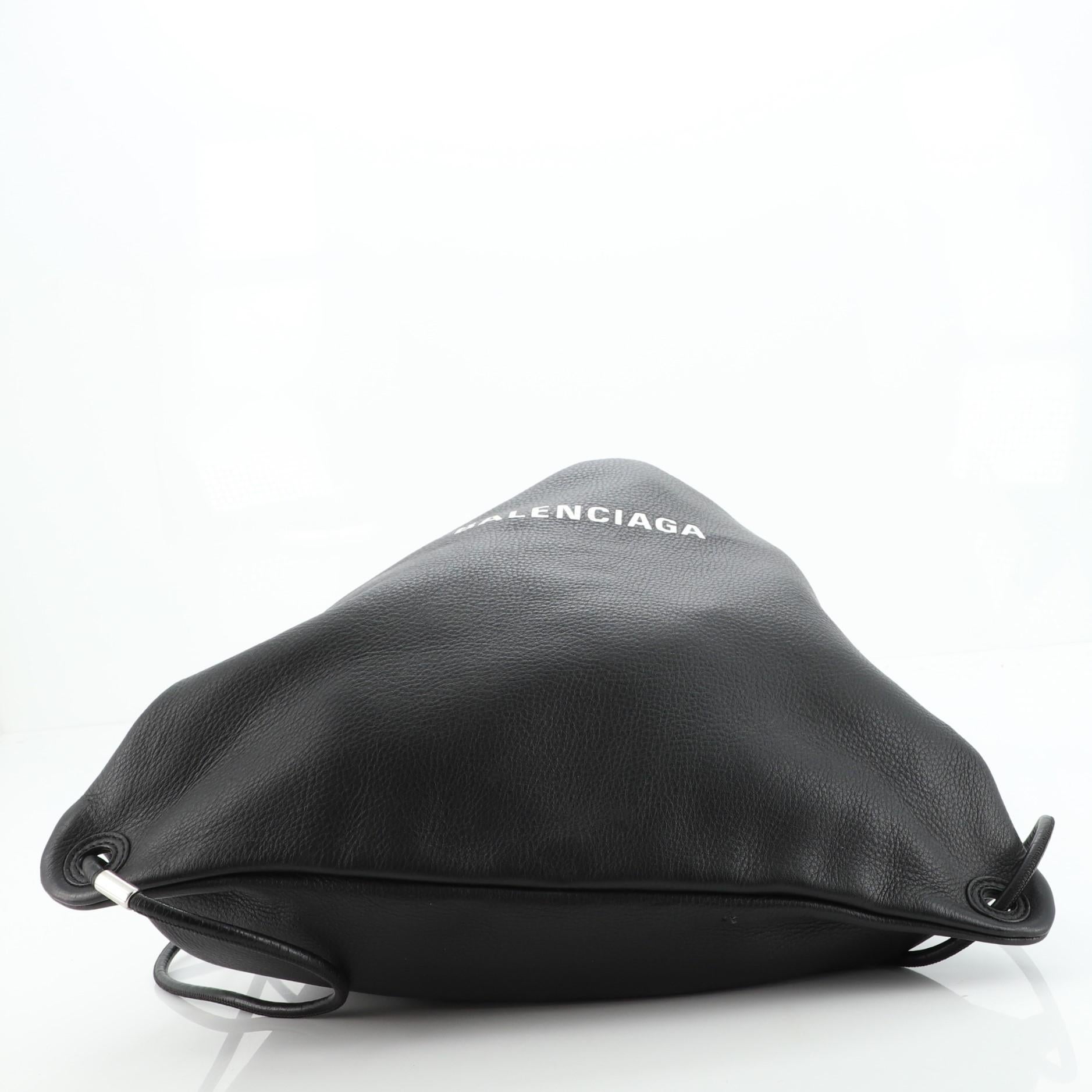 balenciaga draw string bag