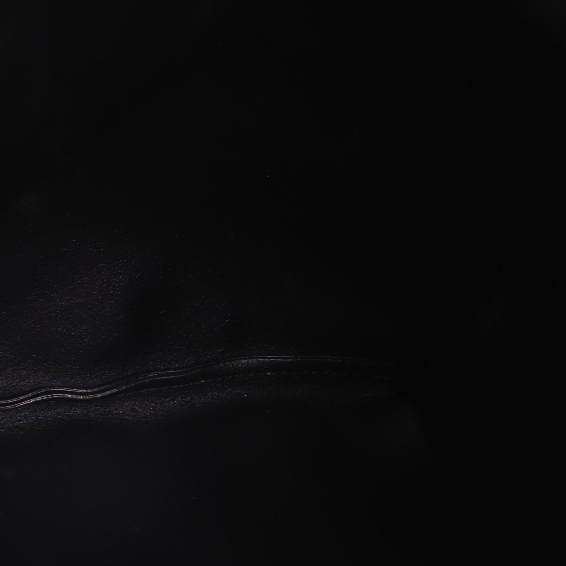 Black Balenciaga Everyday Drawstring Backpack Leather