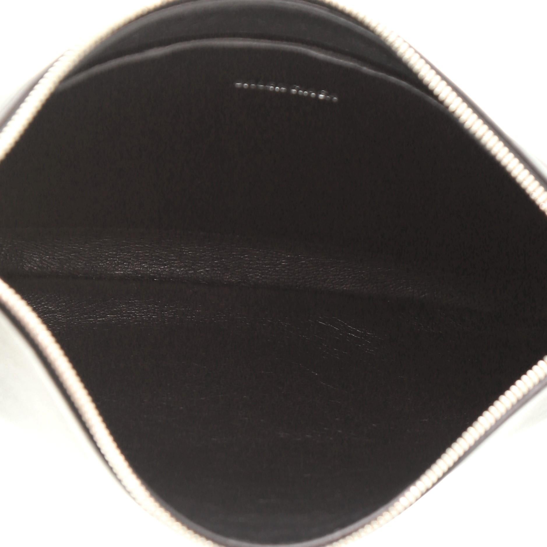 Balenciaga Everyday Logo Pouch Printed Leather Medium 1