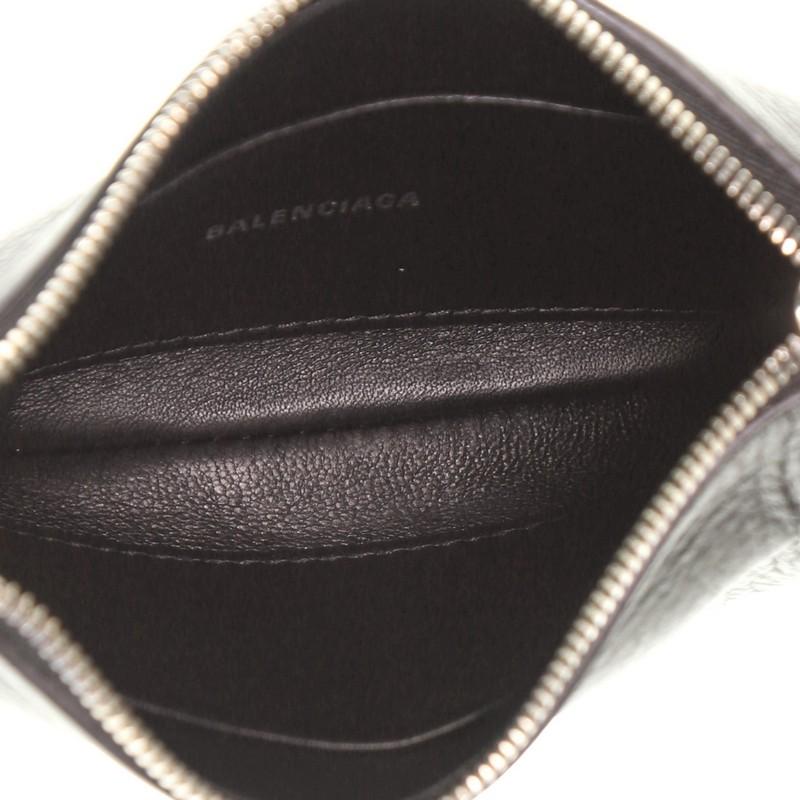 Women's or Men's Balenciaga Everyday Logo Pouch Printed Leather Small