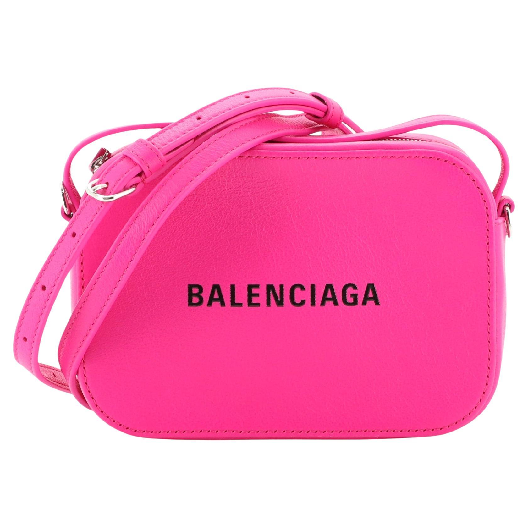 Balenciaga Pink Leather Motocross Giant 12 Hip Bag Italy w/ Dust Bag at ...