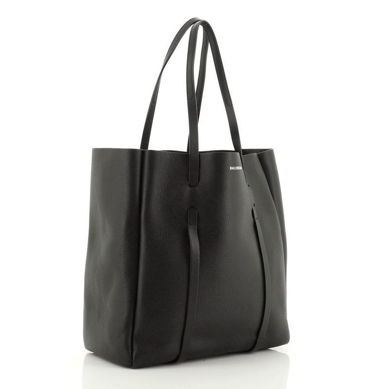 Black Balenciaga Everyday Tote Leather Small