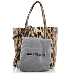 Bedrucktes Leder von Balenciaga Everyday XXS