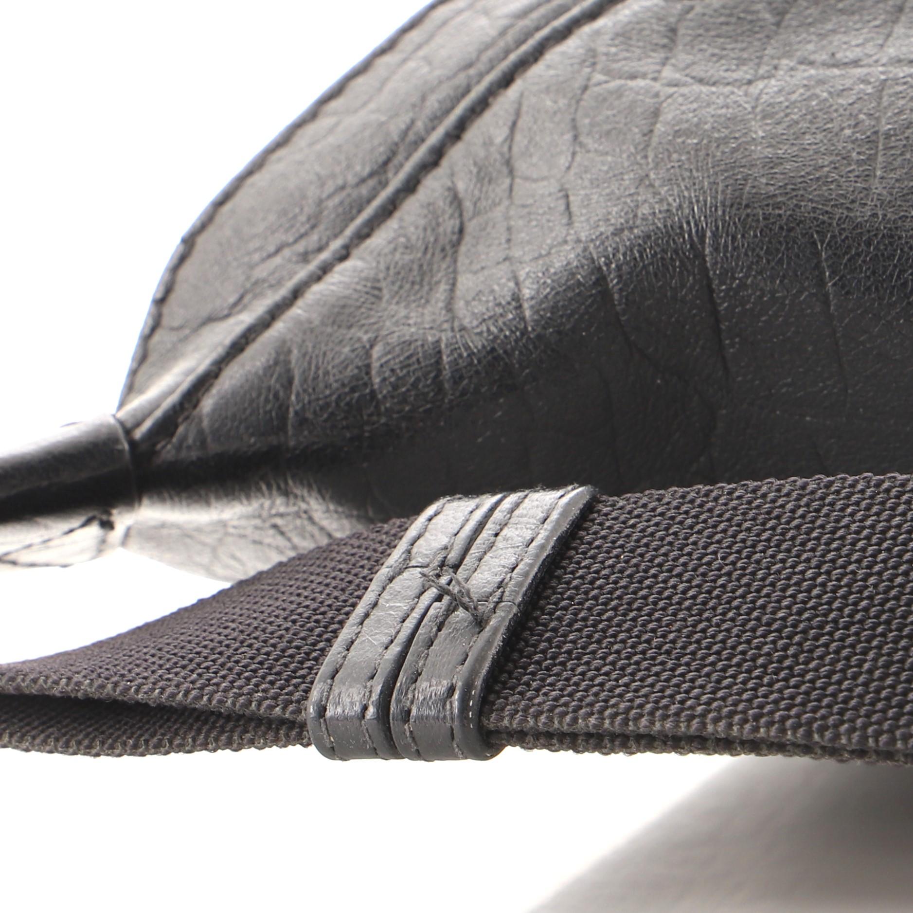 Balenciaga Everyday Waist Bag Crocodile Embossed Leather 3