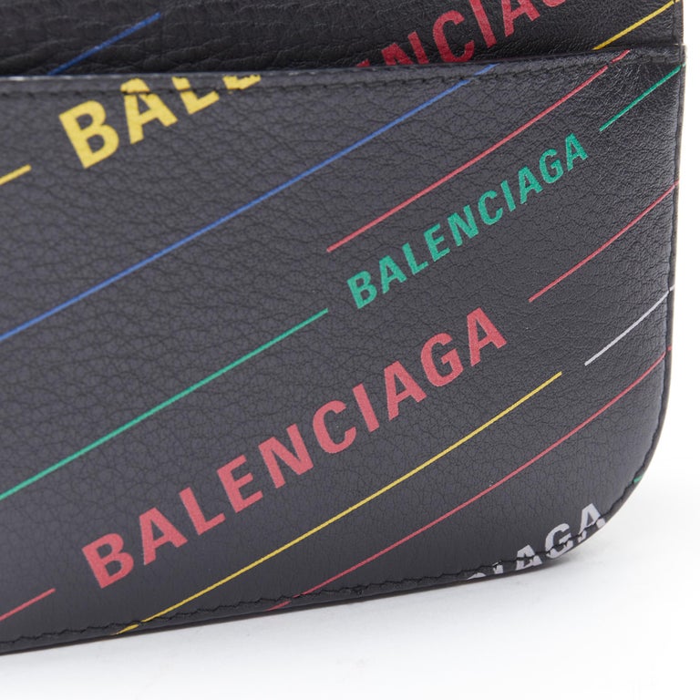 BALENCIAGA Calfskin Logo XS Everyday Camera Bag Black 1148812