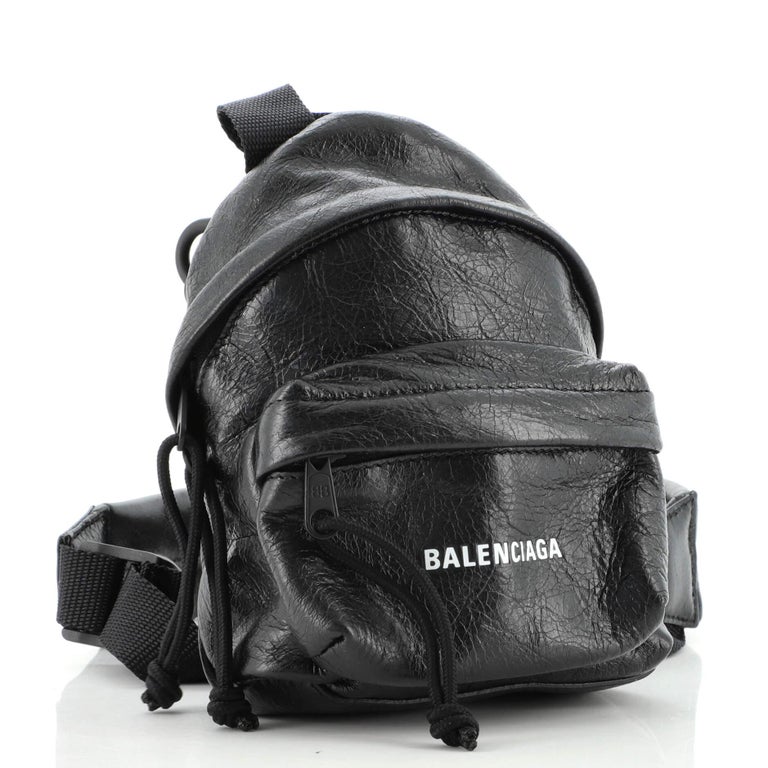 Balenciaga Explorer Backpack Leather Mini at 1stDibs