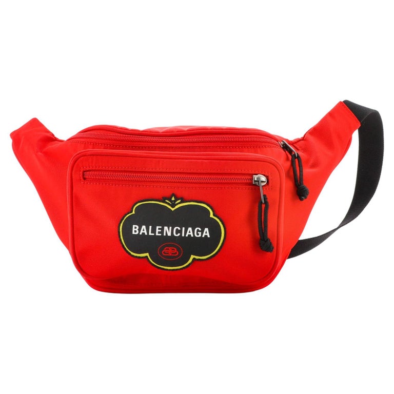 Balenciaga Explorer Gürteltasche aus Segeltuch Medium im Angebot bei 1stDibs