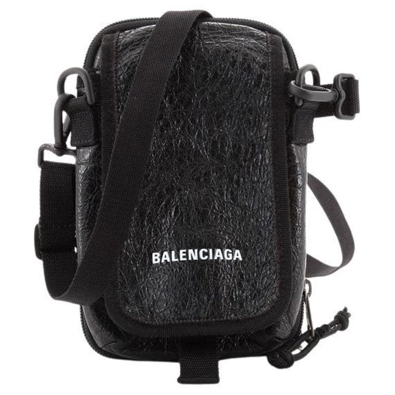 Balenciaga Explorer Crossbody Pouch Leather at 1stDibs