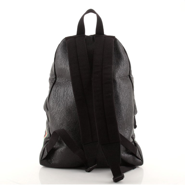 Balenciaga Explorer Graffiti Backpack Leather Large at 1stDibs