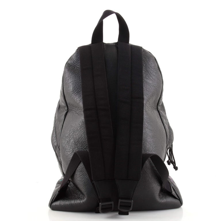 Balenciaga Explorer Graffiti Backpack Leather Large For Sale at 1stDibs