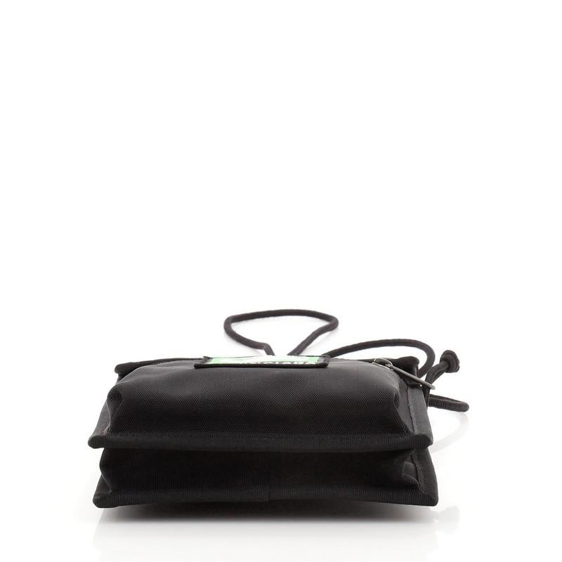 Balenciaga Explorer Strap Pouch Nylon Mini In Good Condition In NY, NY
