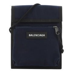Balenciaga Explorer Strap Pouch Nylon Mini