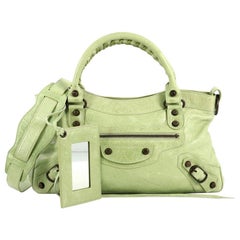 Balenciaga First Classic Studs Bag Leather