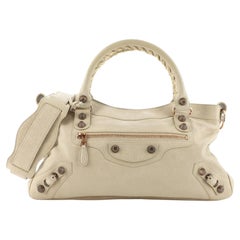 Balenciaga First Giant Studs Bag Leather