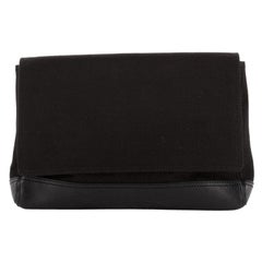 Balenciaga Flap Document Holder Canvas with Leather