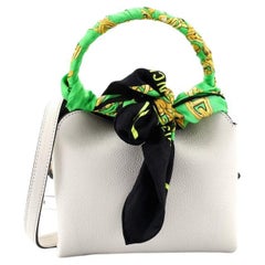 Balenciaga Flap Scarf Top Handle Bag Leather XS
