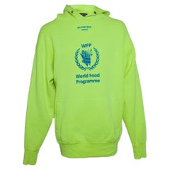 Balenciaga, Food programme neon hoodie in yellow