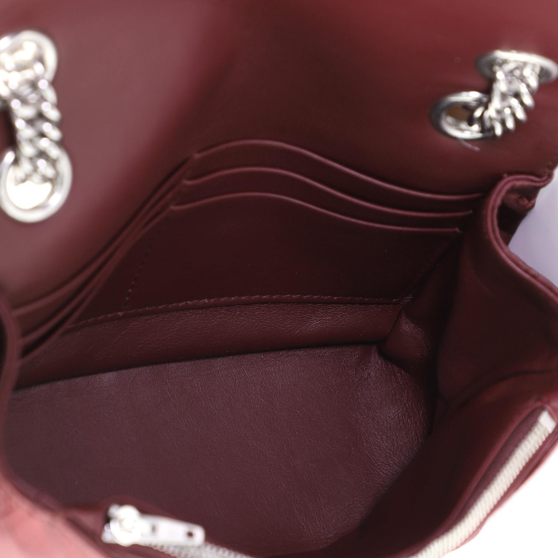 Balenciaga Foulard BB Chain Round Shoulder Bag Quilted Jacquard Small 1