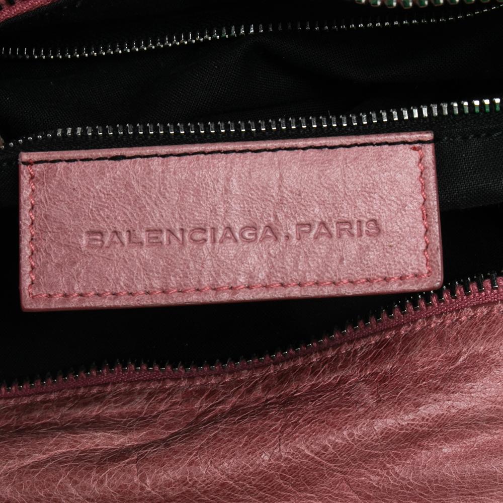 Balenciaga Framboise Leather GSH Brief Tote 2