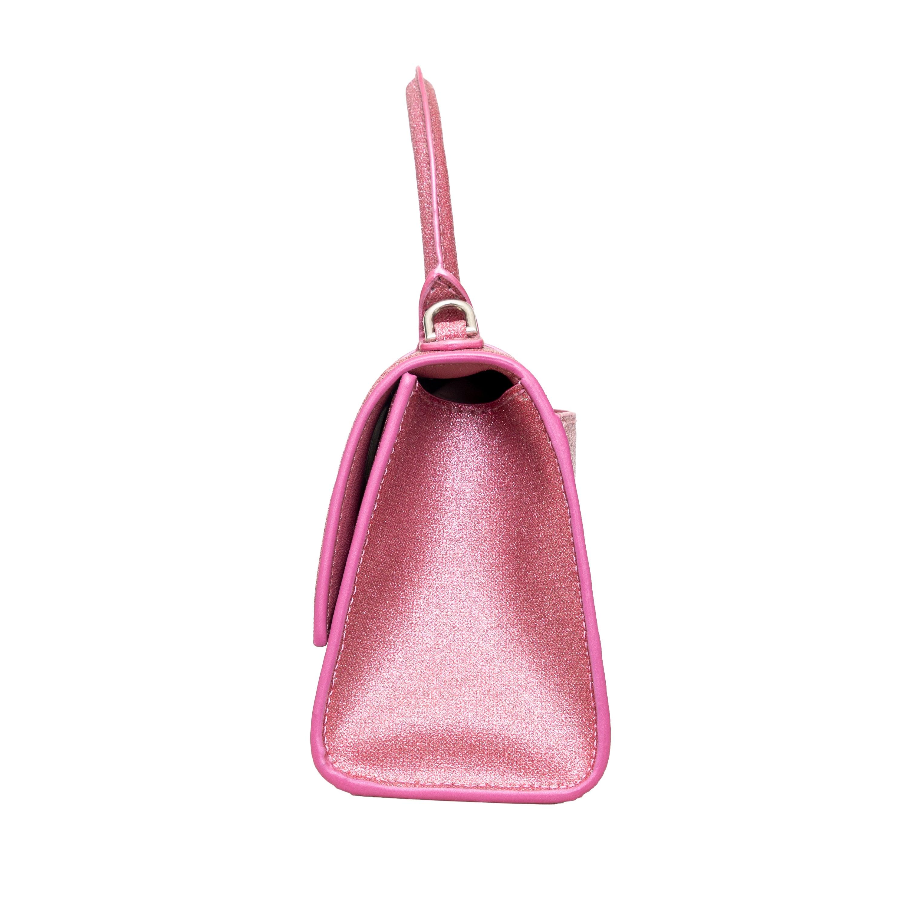 Women's Balenciaga Glitter Embellished Hourglass XS Bag - '20s