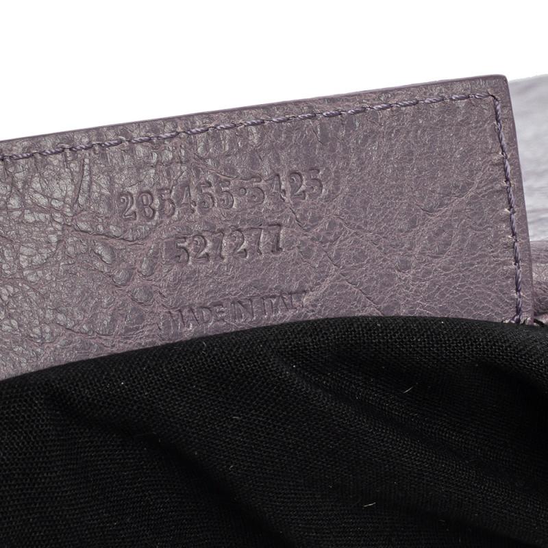 Balenciaga Glycine Agneau Leather RSH Neo Folk Messenger Bag 2