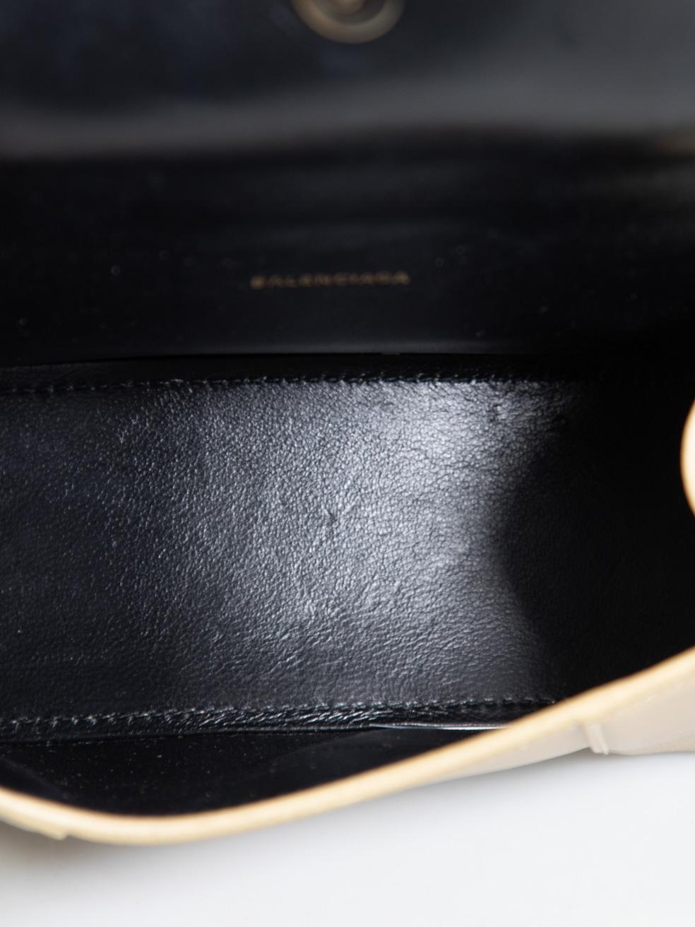 Balenciaga Gold Hourglass XS Top-Handle Bag 2