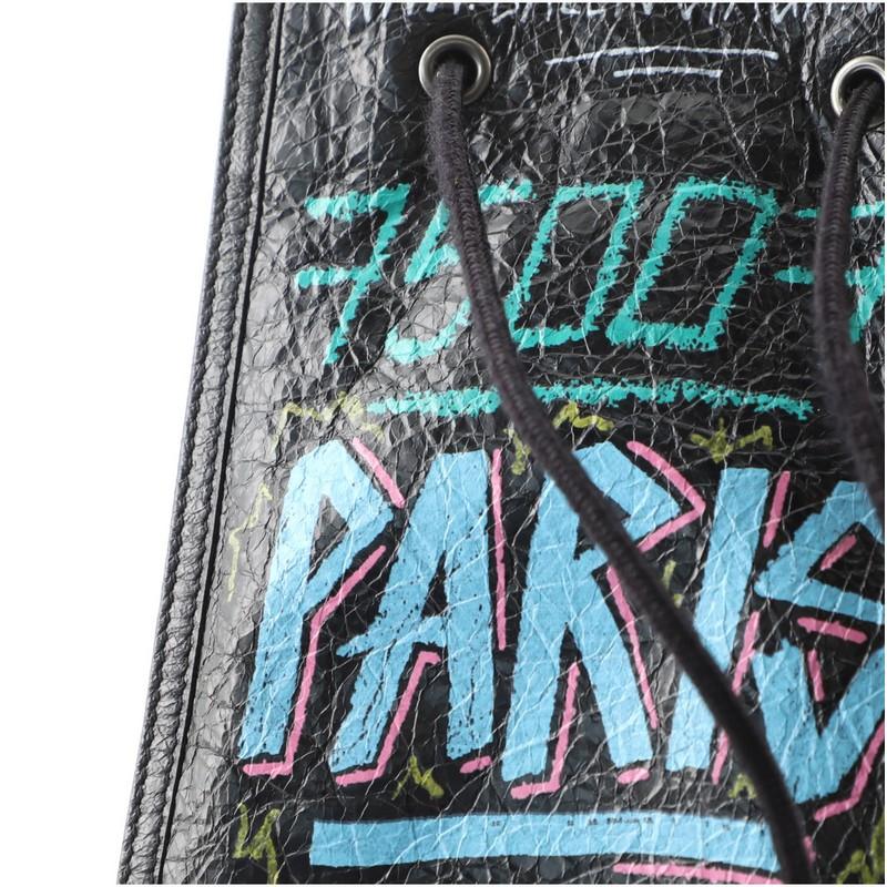 Balenciaga Graffiti Explorer Strap Pouch Leather Mini 3