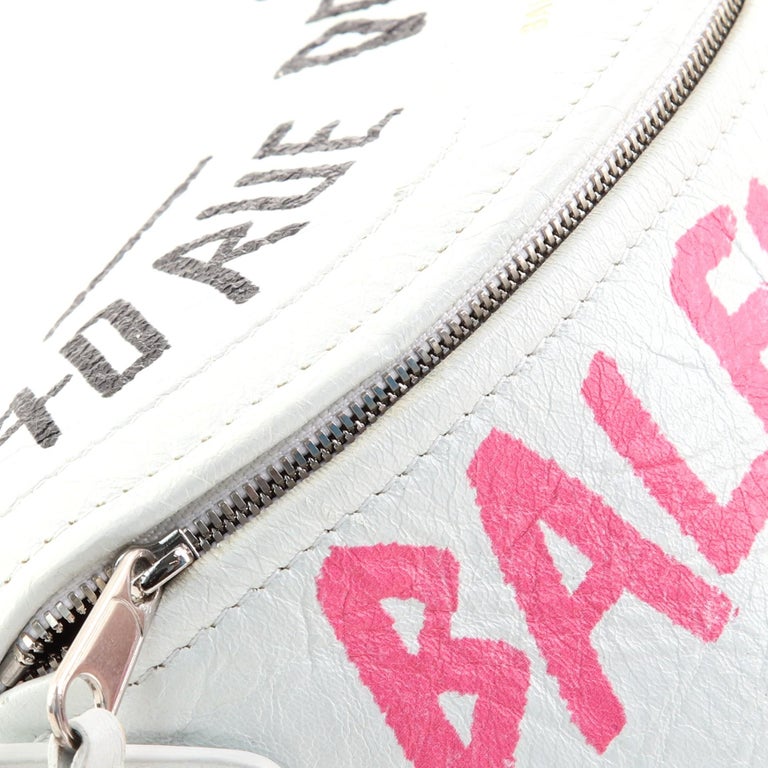 Balenciaga Graffiti Souvenir Belt Bag Leather XXS at 1stDibs